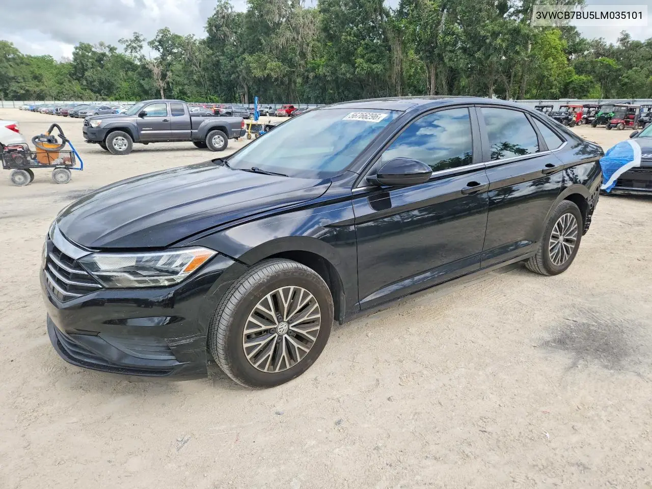 2020 Volkswagen Jetta S VIN: 3VWCB7BU5LM035101 Lot: 56766296