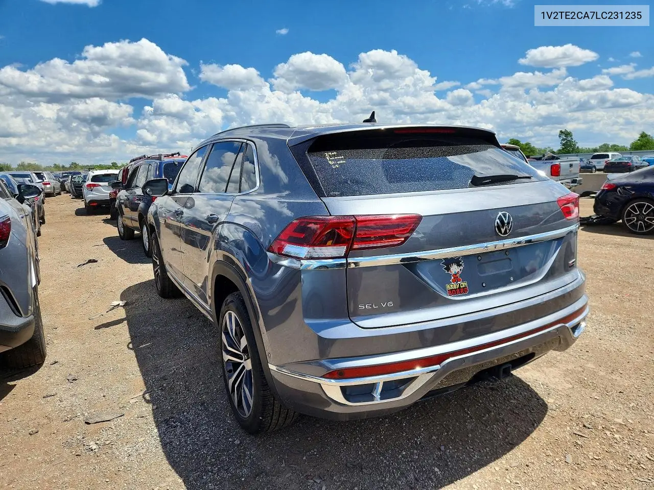 2020 Volkswagen Atlas Cross Sport Sel Premium R-Line VIN: 1V2TE2CA7LC231235 Lot: 57665986