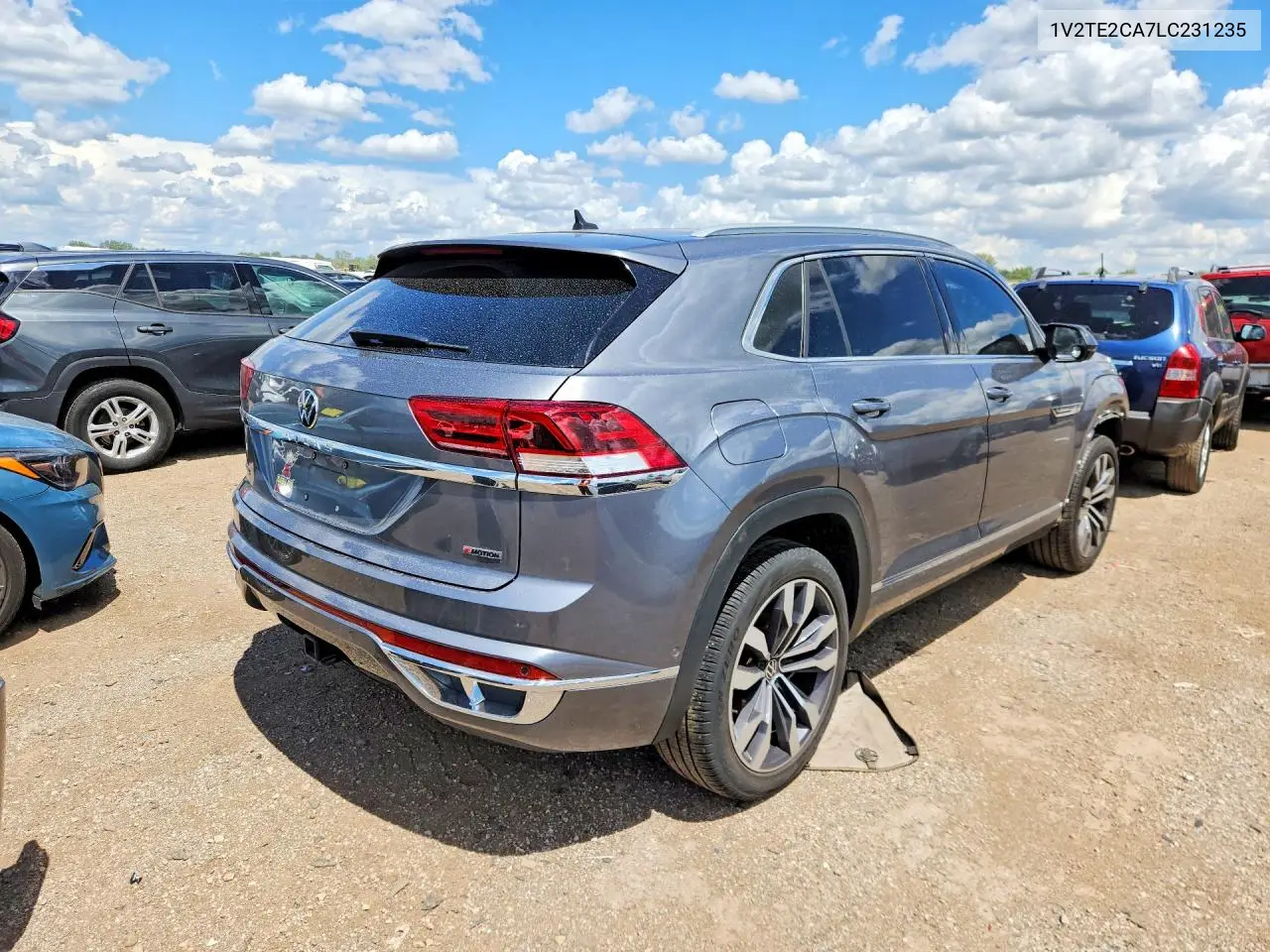 2020 Volkswagen Atlas Cross Sport Sel Premium R-Line VIN: 1V2TE2CA7LC231235 Lot: 57665986