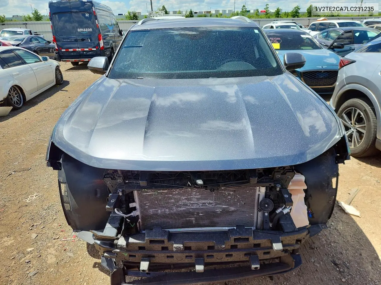 2020 Volkswagen Atlas Cross Sport Sel Premium R-Line VIN: 1V2TE2CA7LC231235 Lot: 57665986