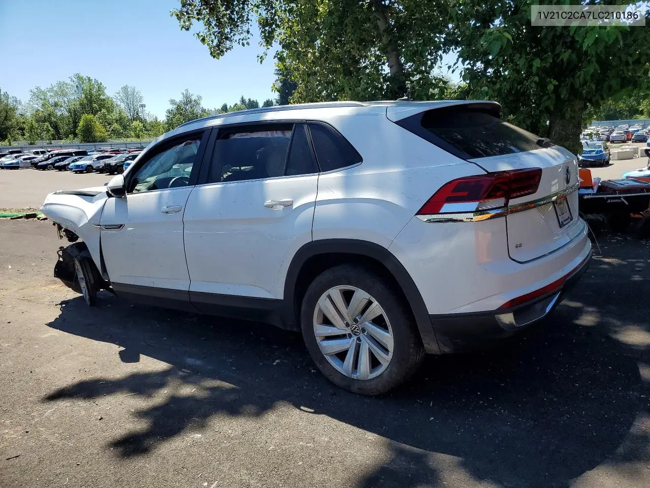 2020 Volkswagen Atlas Cross Sport Se VIN: 1V21C2CA7LC210186 Lot: 57954166