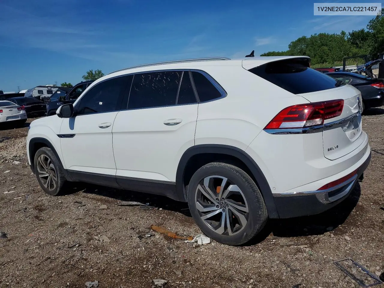 2020 Volkswagen Atlas Cross Sport Sel Premium VIN: 1V2NE2CA7LC221457 Lot: 58096726