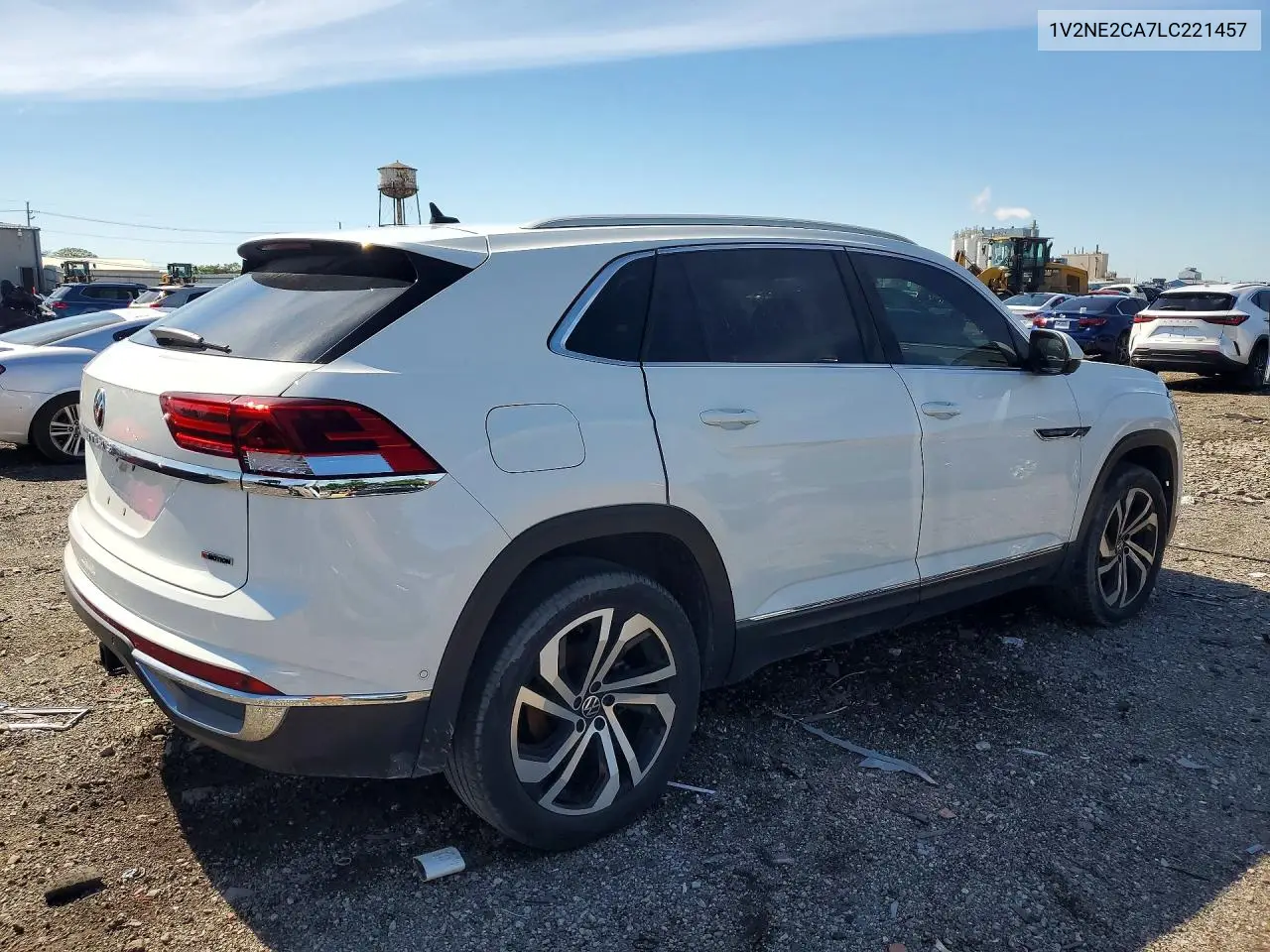 2020 Volkswagen Atlas Cross Sport Sel Premium VIN: 1V2NE2CA7LC221457 Lot: 58096726