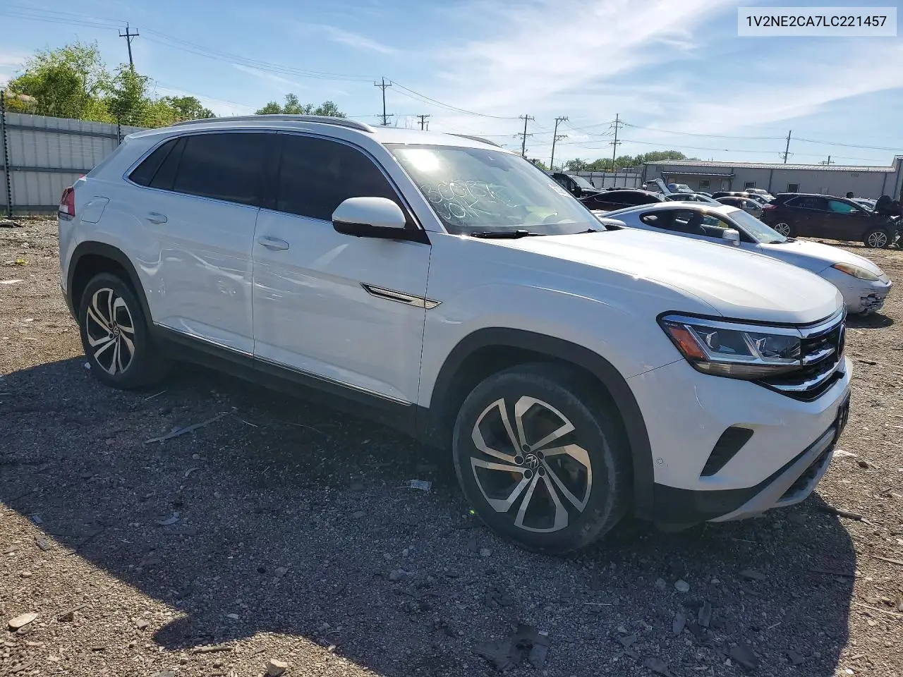 2020 Volkswagen Atlas Cross Sport Sel Premium VIN: 1V2NE2CA7LC221457 Lot: 58096726