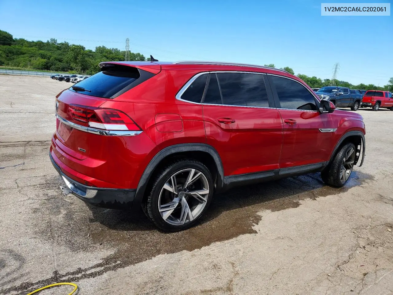 2020 Volkswagen Atlas Cross Sport Sel VIN: 1V2MC2CA6LC202061 Lot: 58418296