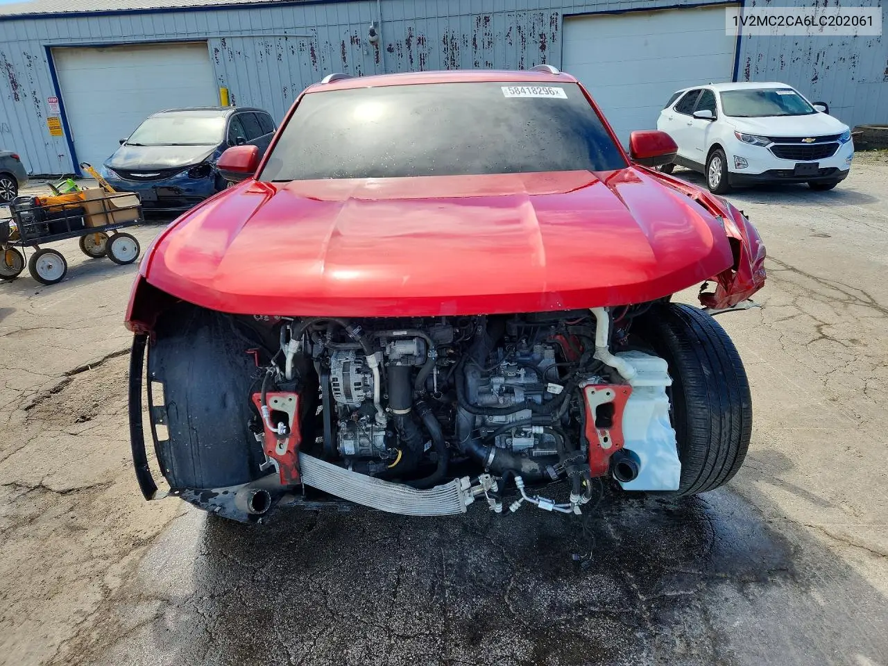 2020 Volkswagen Atlas Cross Sport Sel VIN: 1V2MC2CA6LC202061 Lot: 58418296