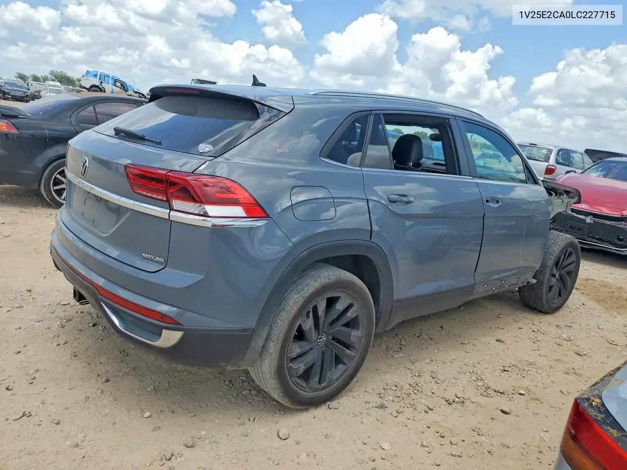 2020 Volkswagen Atlas Cross Sport Se VIN: 1V25E2CA0LC227715 Lot: 58984786