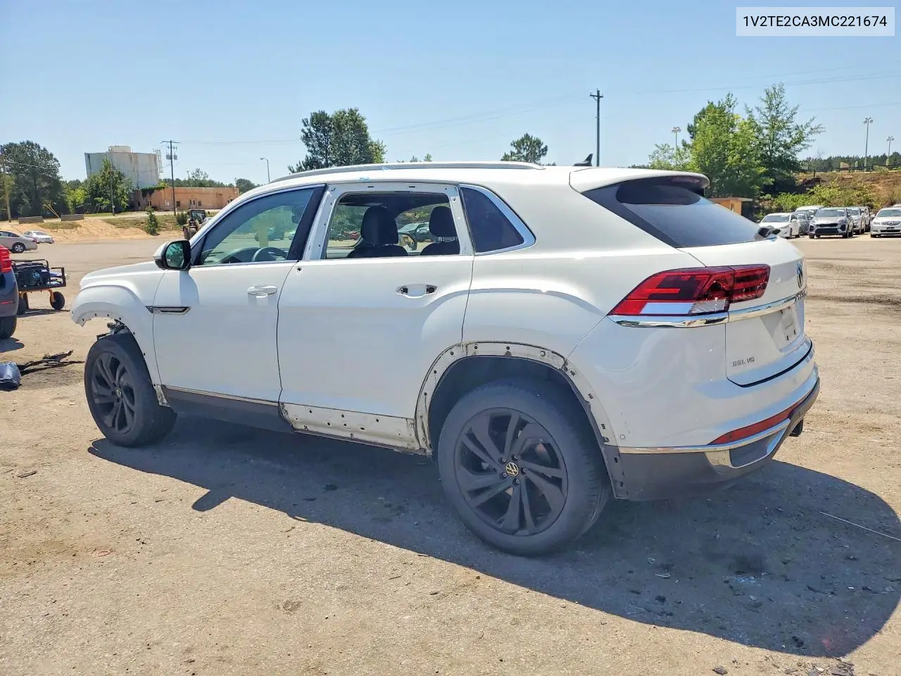 2021 Volkswagen Atlas Cross Sport Sel Premium VIN: 1V2TE2CA3MC221674 Lot: 53777326
