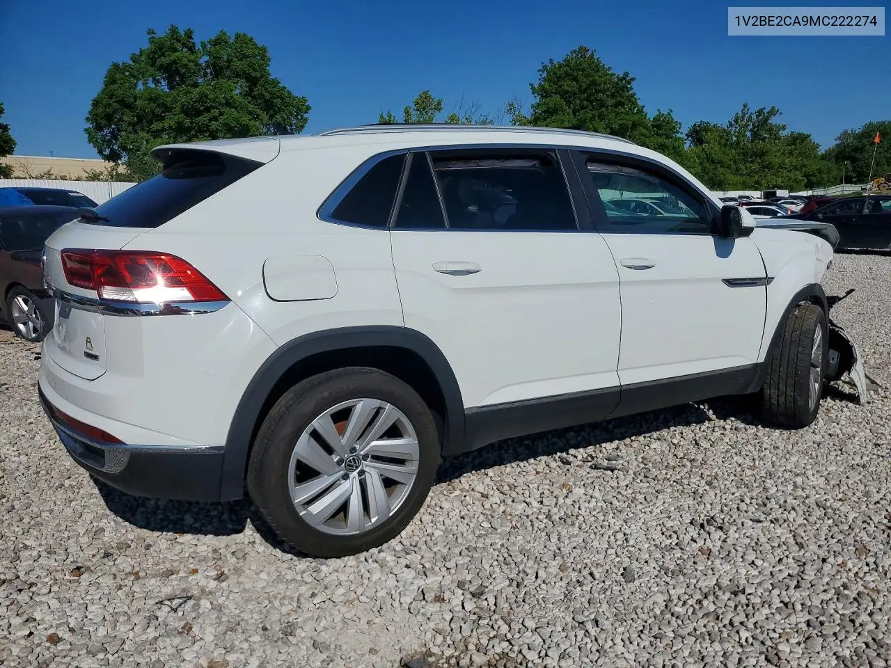 2021 Volkswagen Atlas Cross Sport Sel VIN: 1V2BE2CA9MC222274 Lot: 54494436