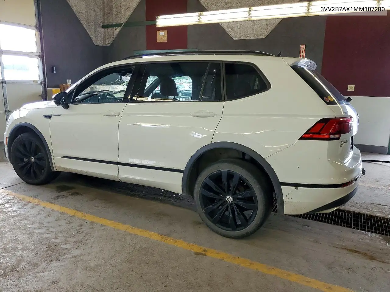 2021 Volkswagen Tiguan Se VIN: 3VV2B7AX1MM107280 Lot: 56276746