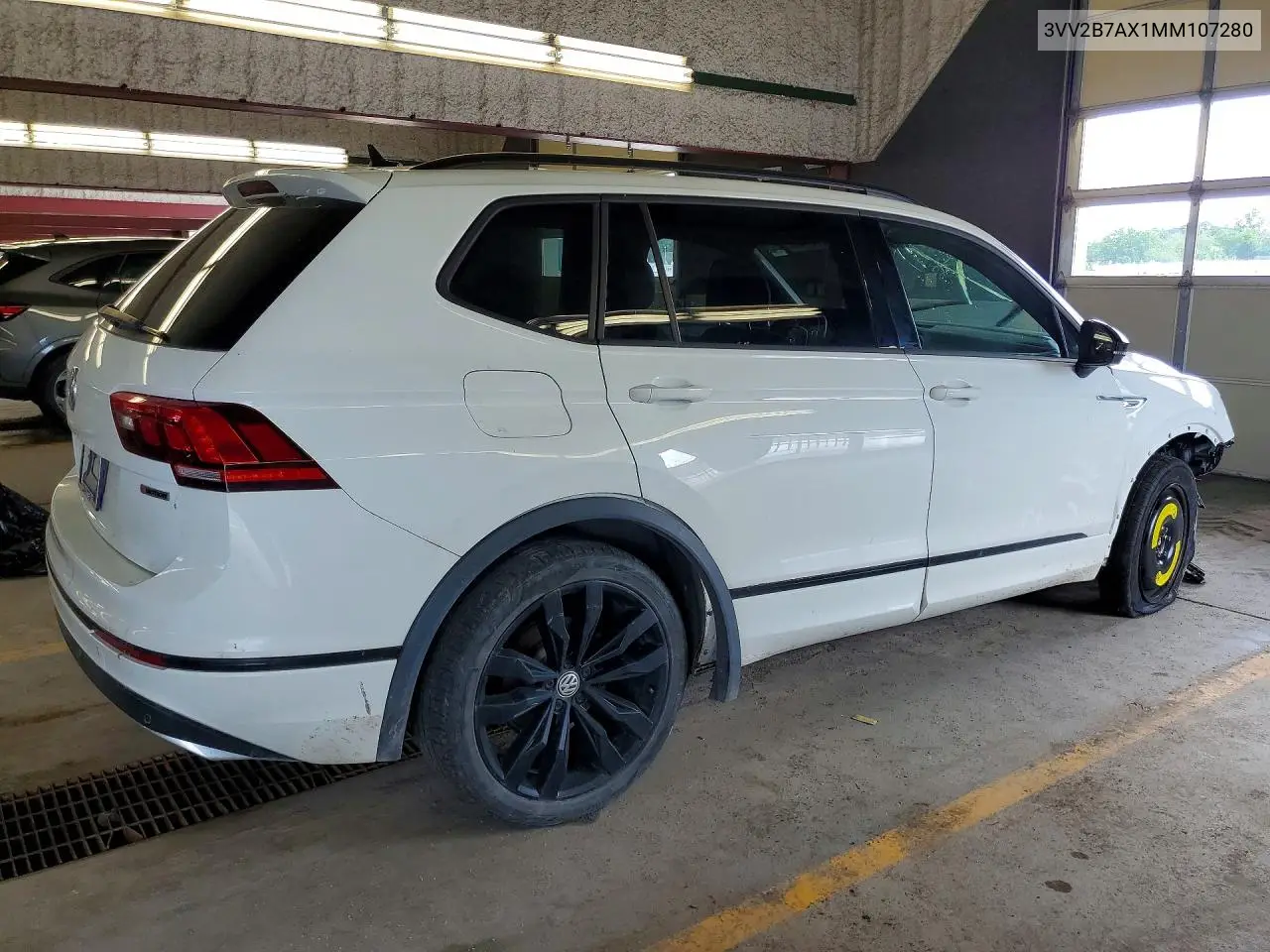 2021 Volkswagen Tiguan Se VIN: 3VV2B7AX1MM107280 Lot: 56276746