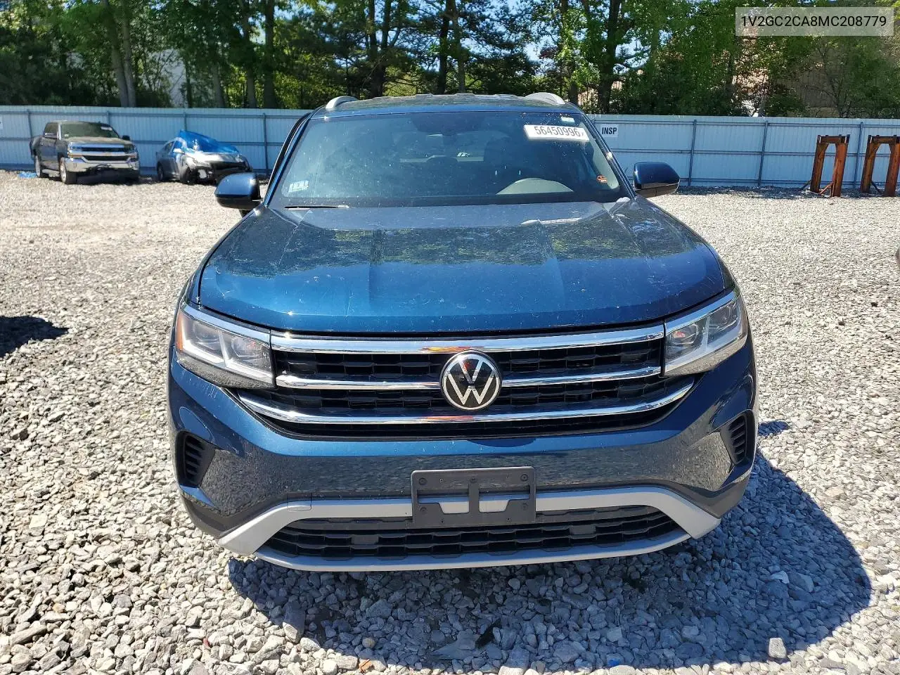 2021 Volkswagen Atlas Cross Sport S VIN: 1V2GC2CA8MC208779 Lot: 56450996
