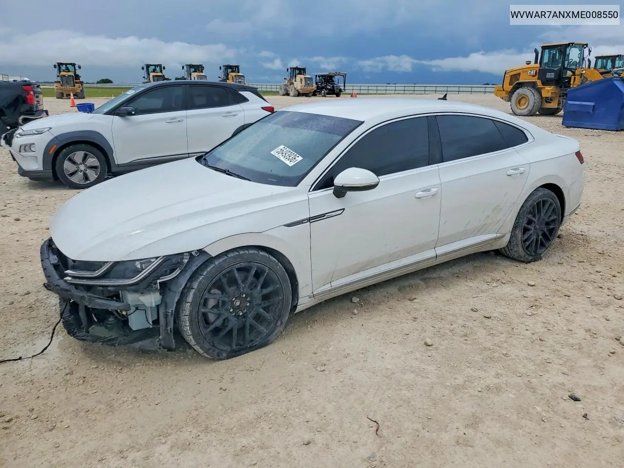 2021 Volkswagen Arteon Se VIN: WVWAR7ANXME008550 Lot: 56493936