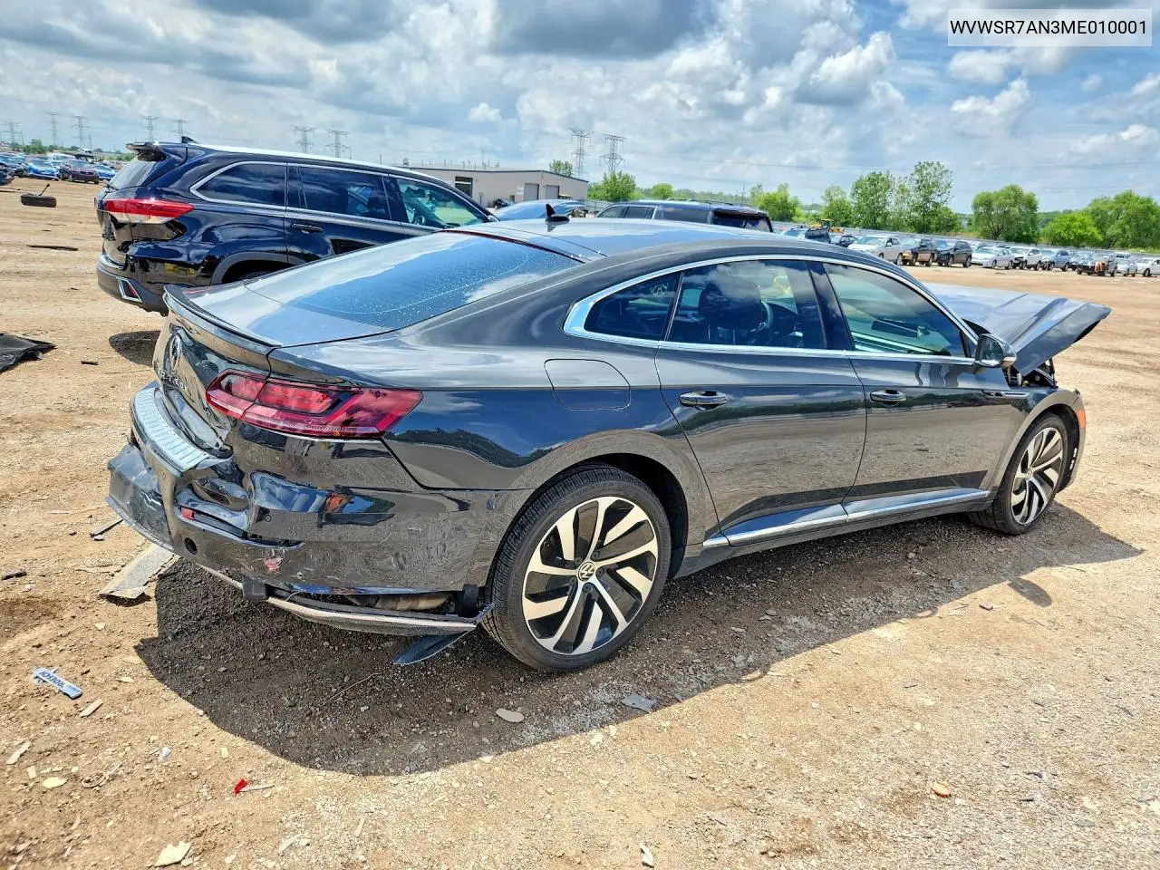 2021 Volkswagen Arteon Sel R-Line VIN: WVWSR7AN3ME010001 Lot: 56647076