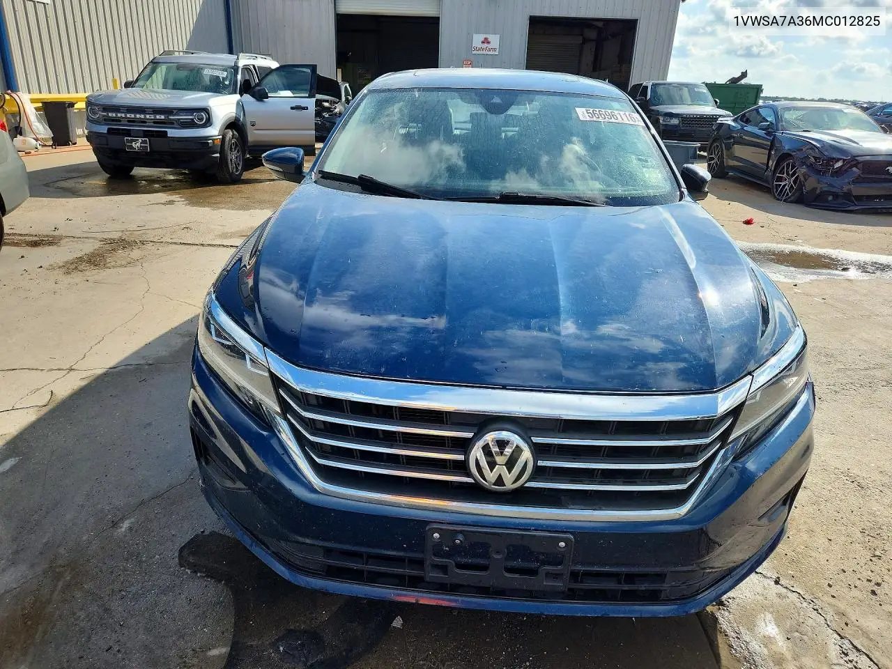 2021 Volkswagen Passat Se VIN: 1VWSA7A36MC012825 Lot: 56696116