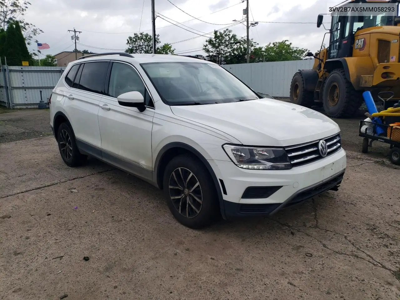 2021 Volkswagen Tiguan Se VIN: 3VV2B7AX5MM058293 Lot: 57832526