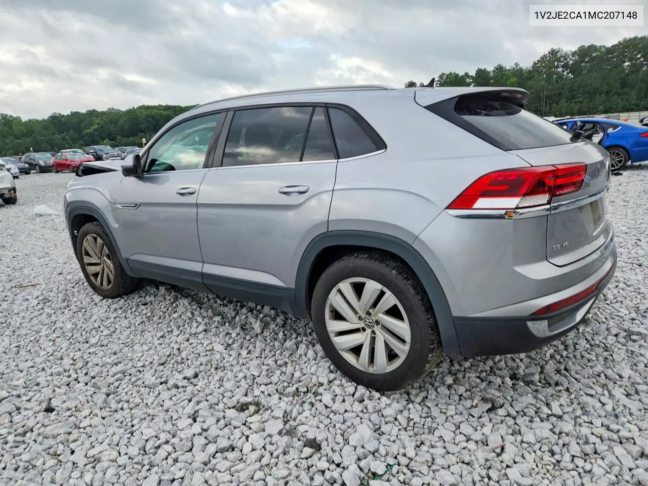 2021 Volkswagen Atlas Cross Sport Se VIN: 1V2JE2CA1MC207148 Lot: 57867546