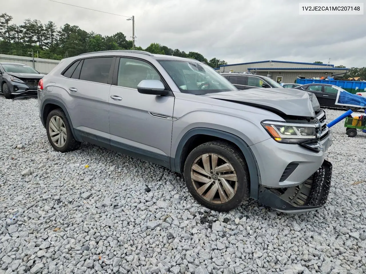 2021 Volkswagen Atlas Cross Sport Se VIN: 1V2JE2CA1MC207148 Lot: 57867546