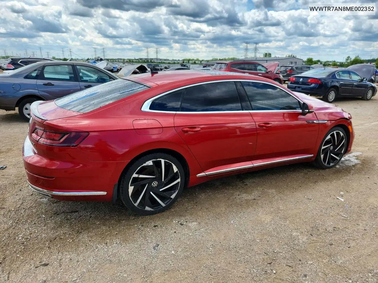 2021 Volkswagen Arteon Sel Premium R-Line VIN: WVWTR7AN8ME002352 Lot: 58219816