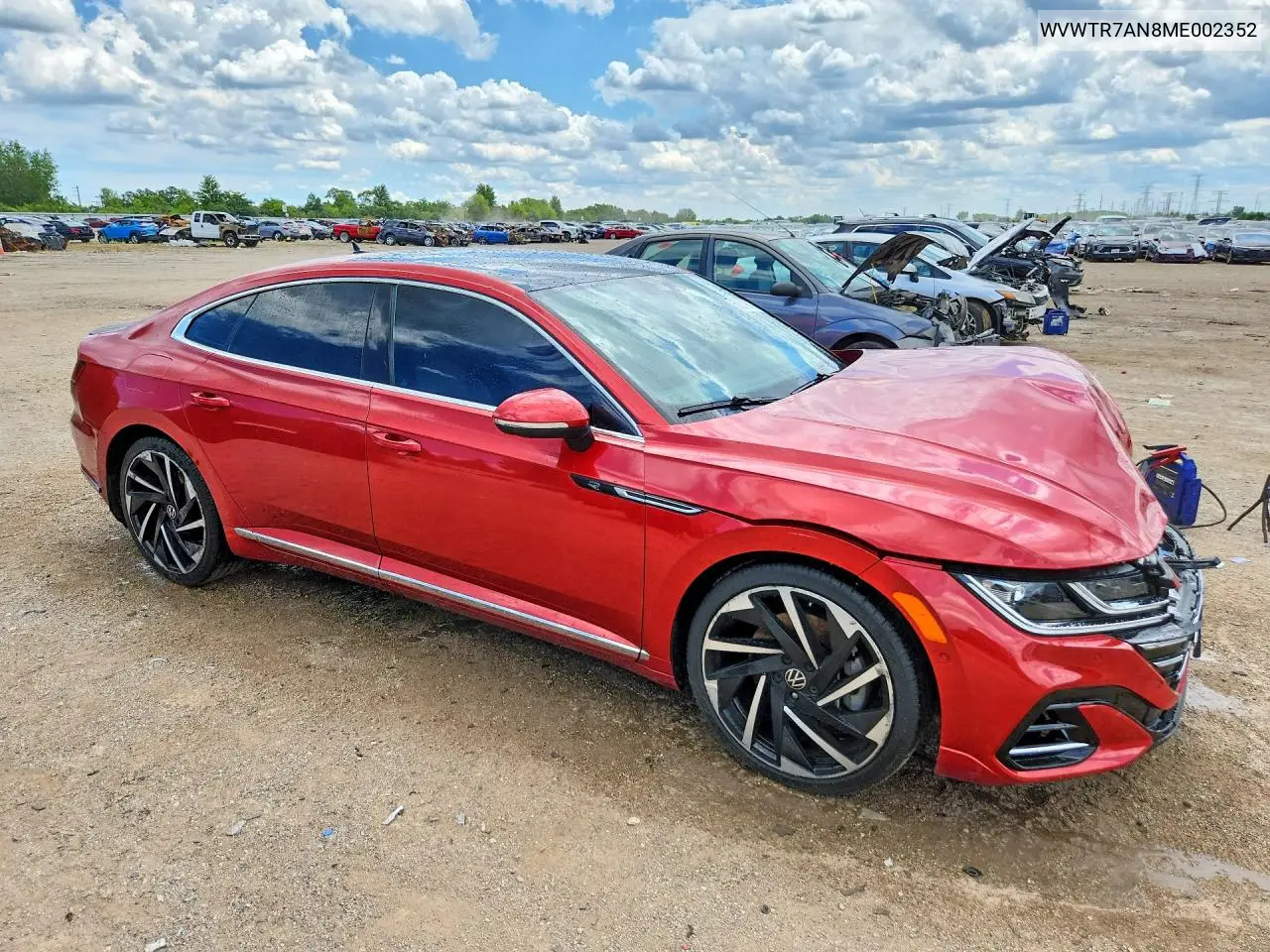 2021 Volkswagen Arteon Sel Premium R-Line VIN: WVWTR7AN8ME002352 Lot: 58219816