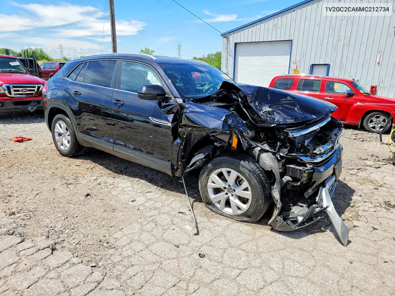 2021 Volkswagen Atlas Cross Sport S VIN: 1V2GC2CA6MC212734 Lot: 58363846