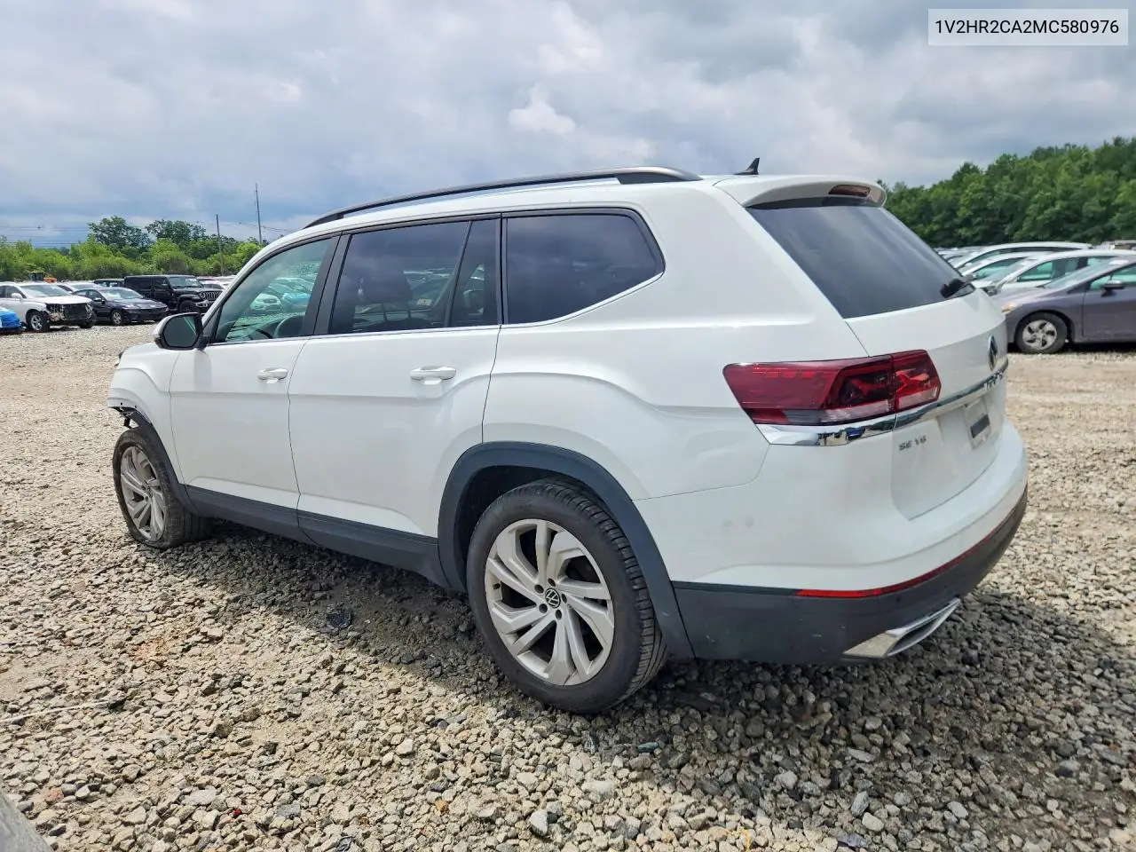 2021 Volkswagen Atlas Se VIN: 1V2HR2CA2MC580976 Lot: 58685906