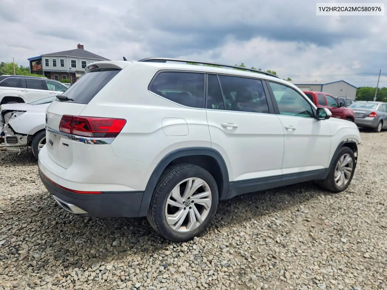 2021 Volkswagen Atlas Se VIN: 1V2HR2CA2MC580976 Lot: 58685906