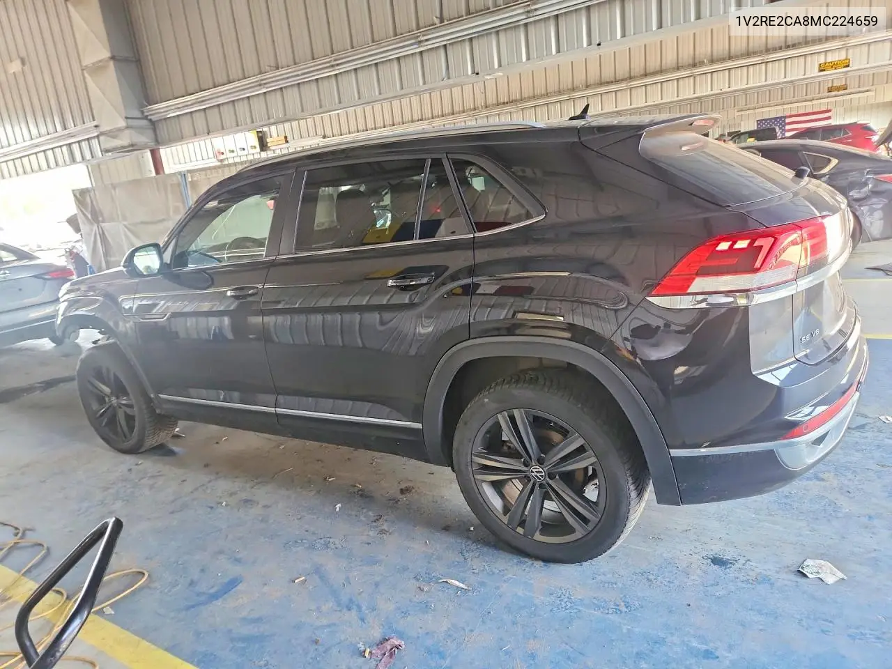 2021 Volkswagen Atlas Cross Sport Se VIN: 1V2RE2CA8MC224659 Lot: 59706996