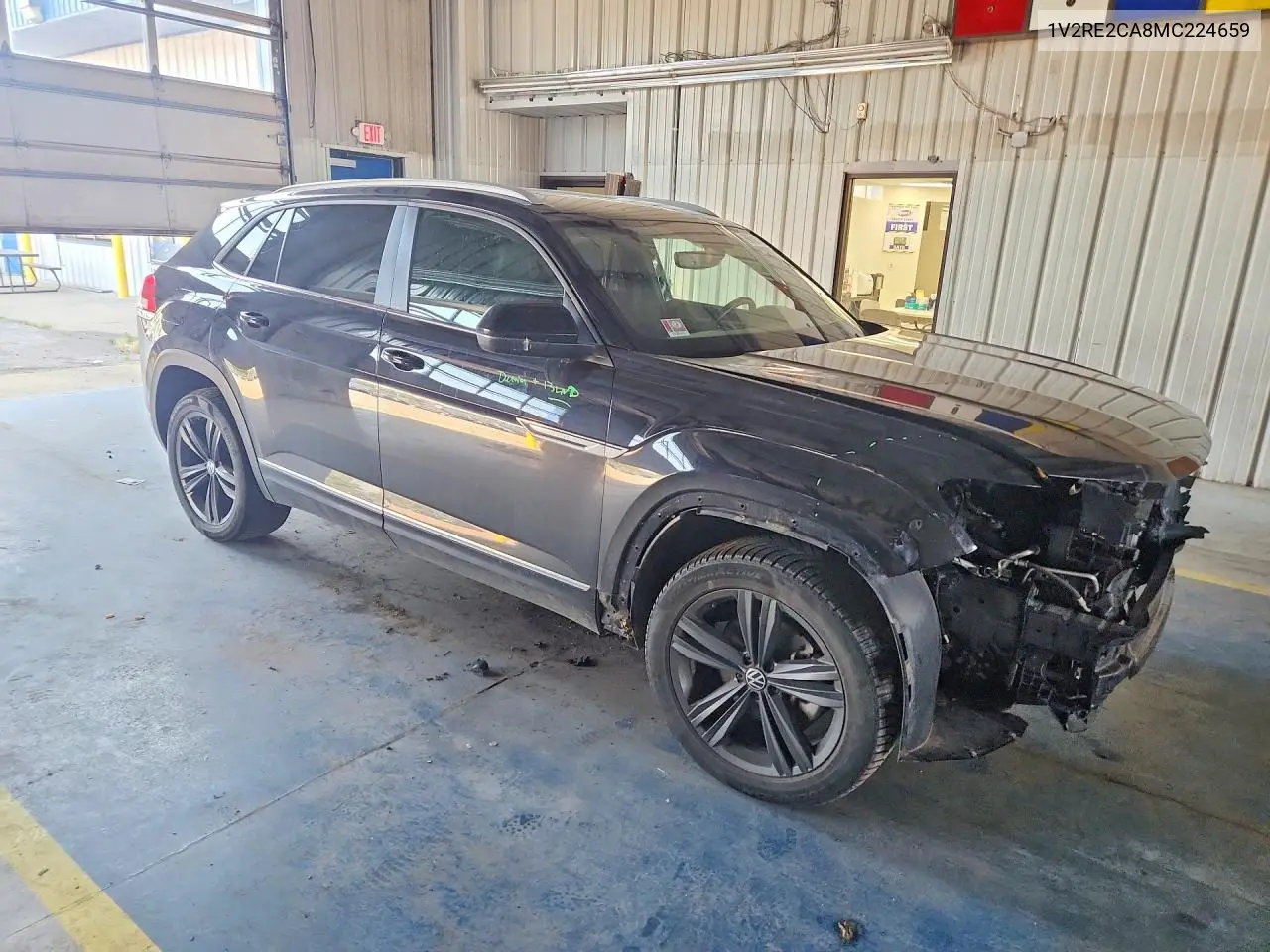 2021 Volkswagen Atlas Cross Sport Se VIN: 1V2RE2CA8MC224659 Lot: 59706996