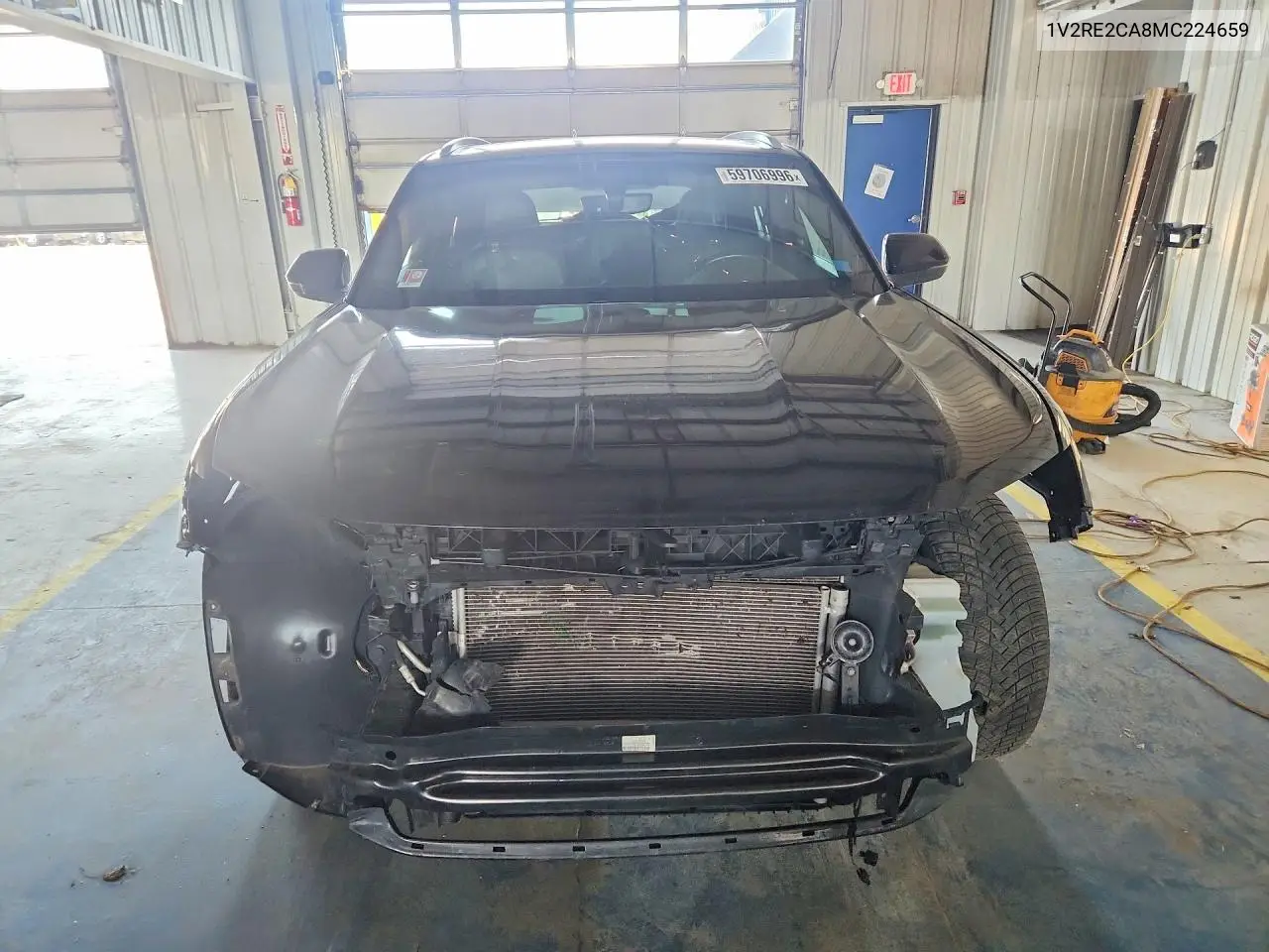 2021 Volkswagen Atlas Cross Sport Se VIN: 1V2RE2CA8MC224659 Lot: 59706996