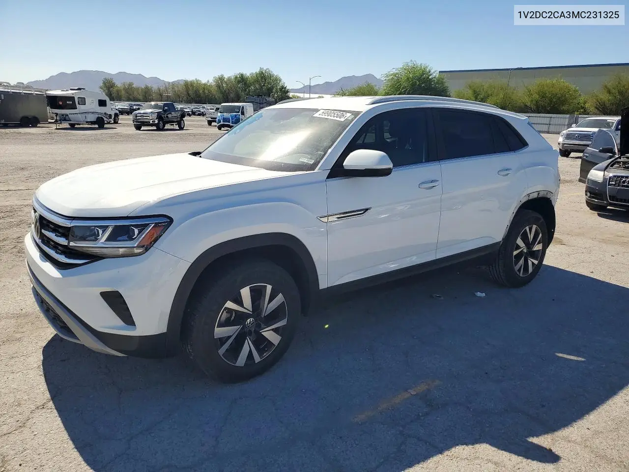 2021 Volkswagen Atlas Cross Sport Se VIN: 1V2DC2CA3MC231325 Lot: 59905506