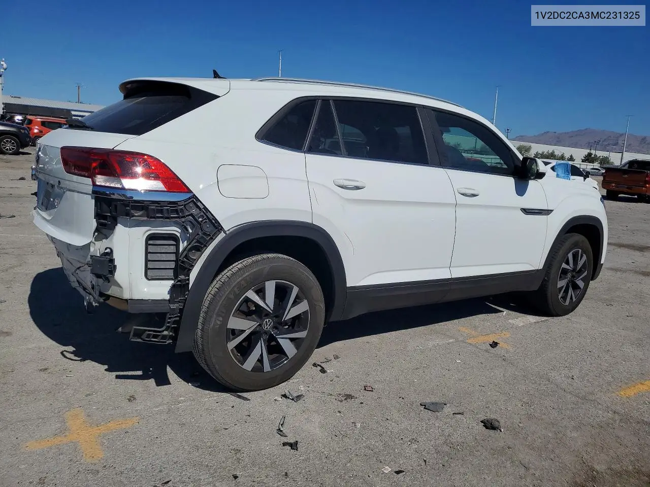 2021 Volkswagen Atlas Cross Sport Se VIN: 1V2DC2CA3MC231325 Lot: 59905506