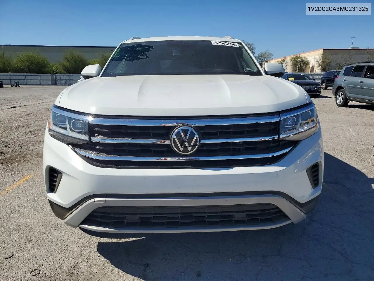 2021 Volkswagen Atlas Cross Sport Se VIN: 1V2DC2CA3MC231325 Lot: 59905506