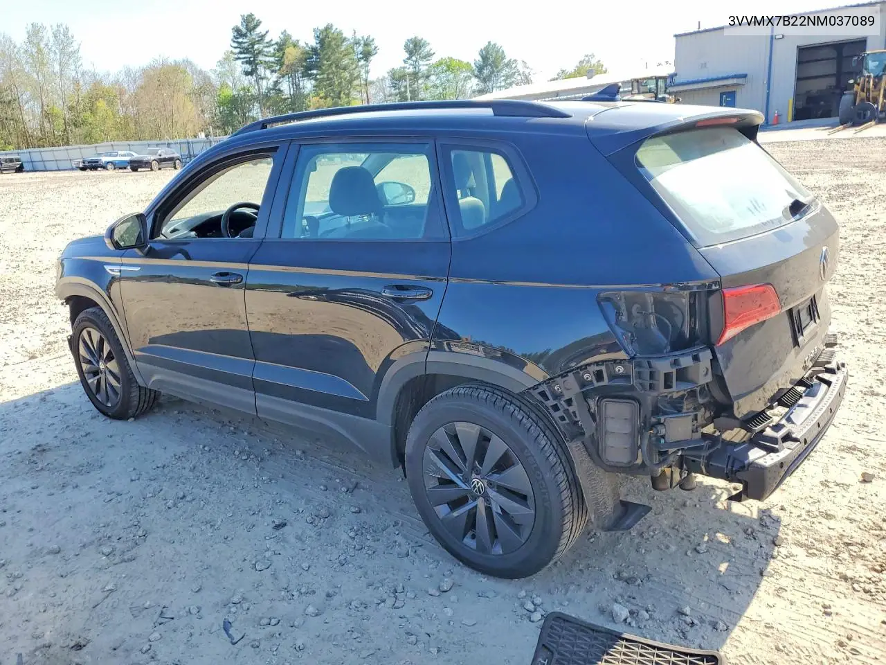 2022 Volkswagen Taos S VIN: 3VVMX7B22NM037089 Lot: 50044396
