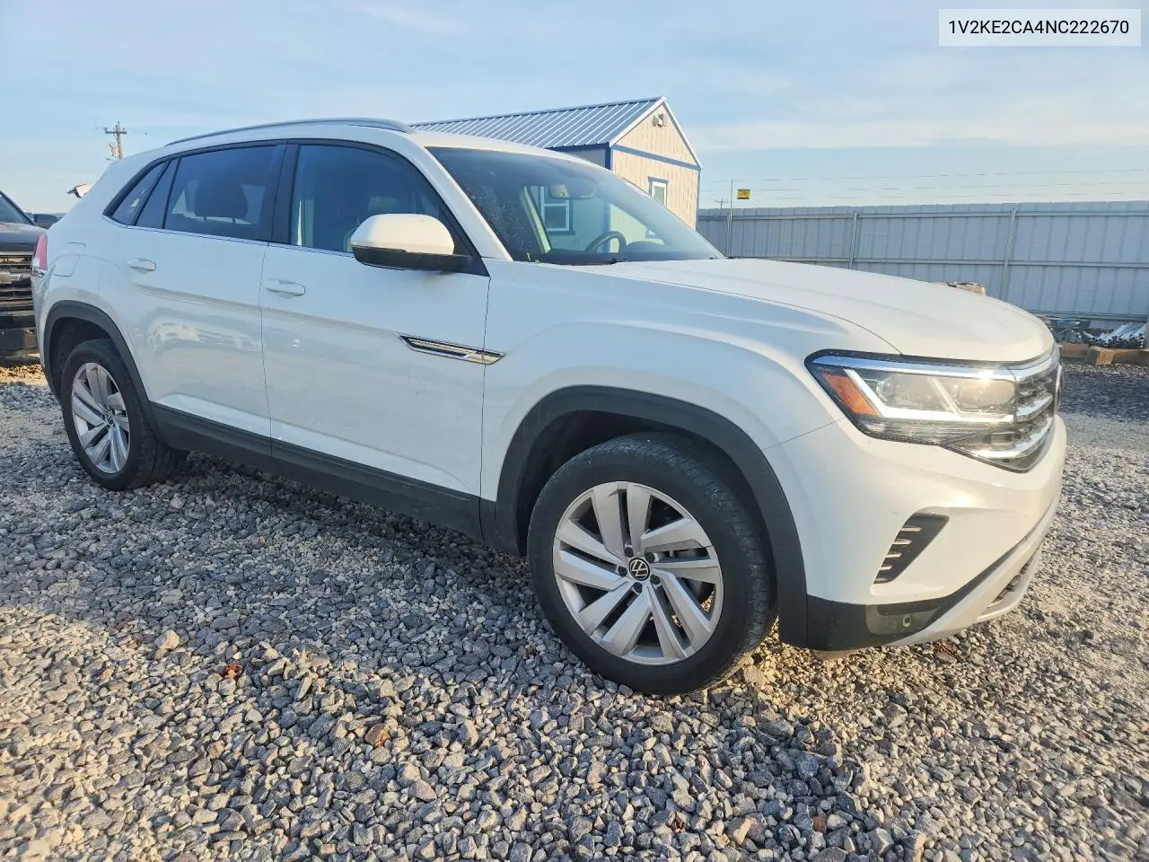 2022 Volkswagen Atlas Cross Sport Se VIN: 1V2KE2CA4NC222670 Lot: 53246376