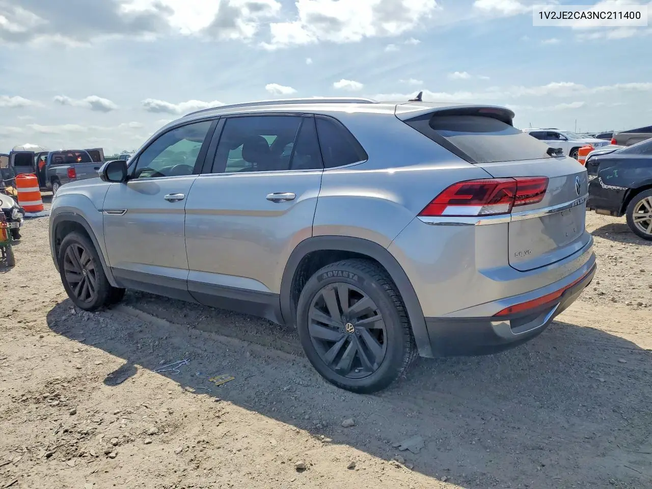 2022 Volkswagen Atlas Cross Sport Se VIN: 1V2JE2CA3NC211400 Lot: 53575626