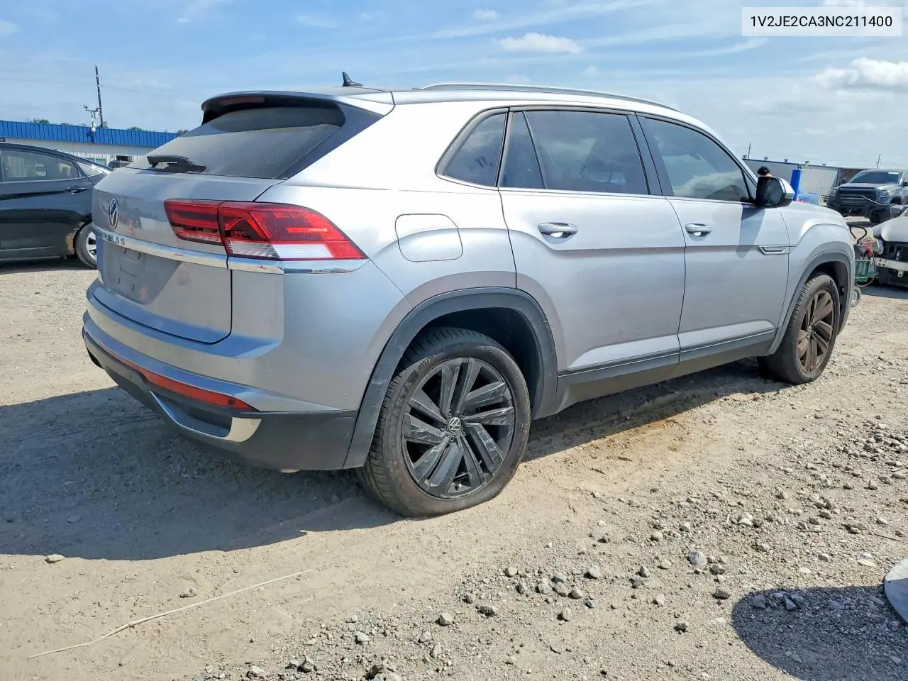 2022 Volkswagen Atlas Cross Sport Se VIN: 1V2JE2CA3NC211400 Lot: 53575626