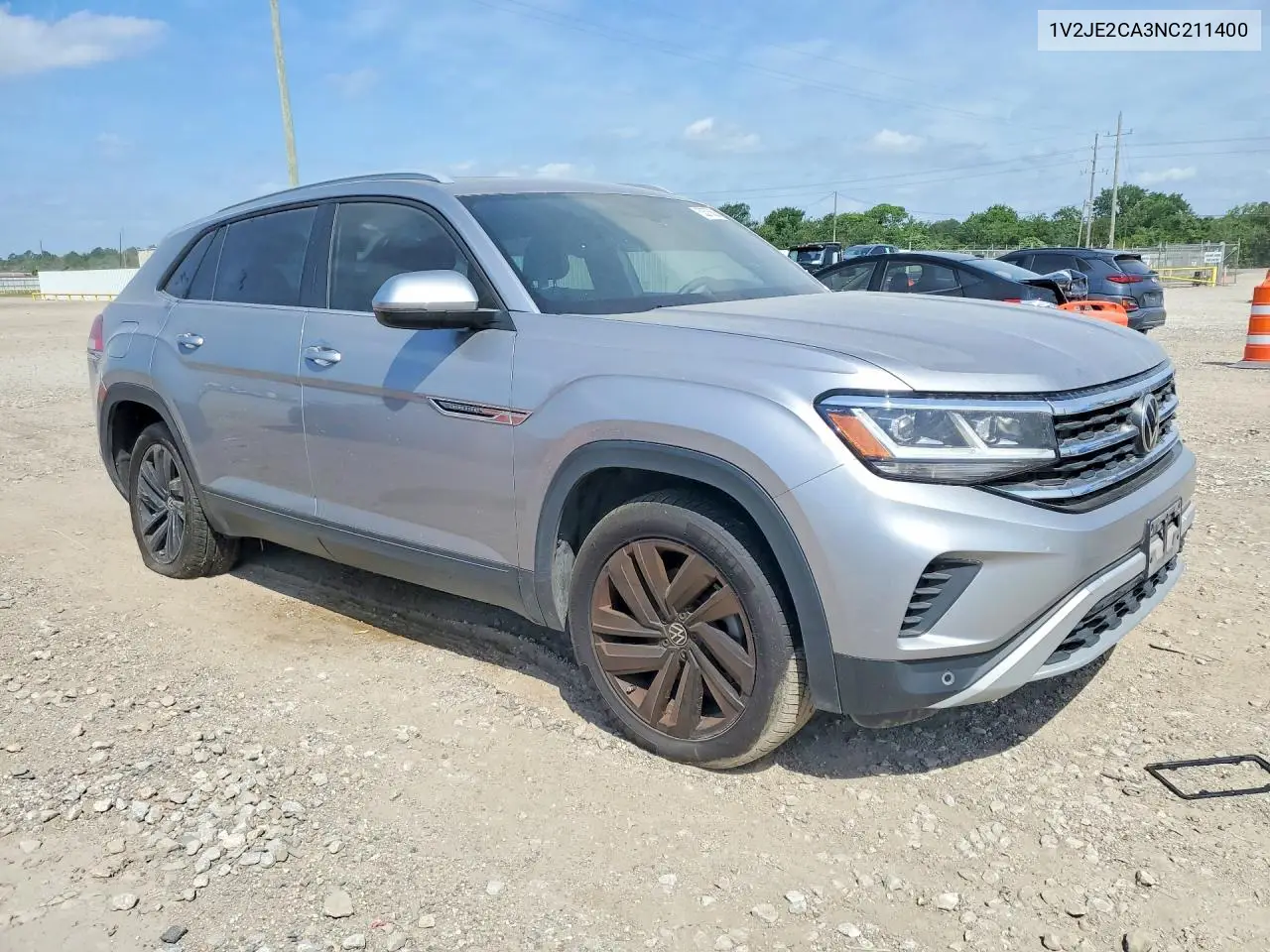 2022 Volkswagen Atlas Cross Sport Se VIN: 1V2JE2CA3NC211400 Lot: 53575626
