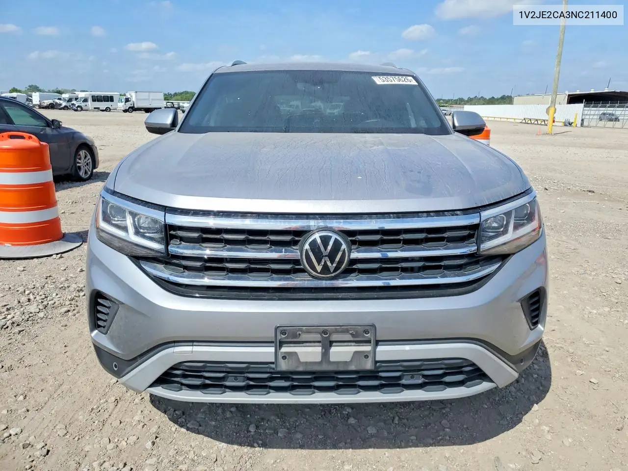 2022 Volkswagen Atlas Cross Sport Se VIN: 1V2JE2CA3NC211400 Lot: 53575626