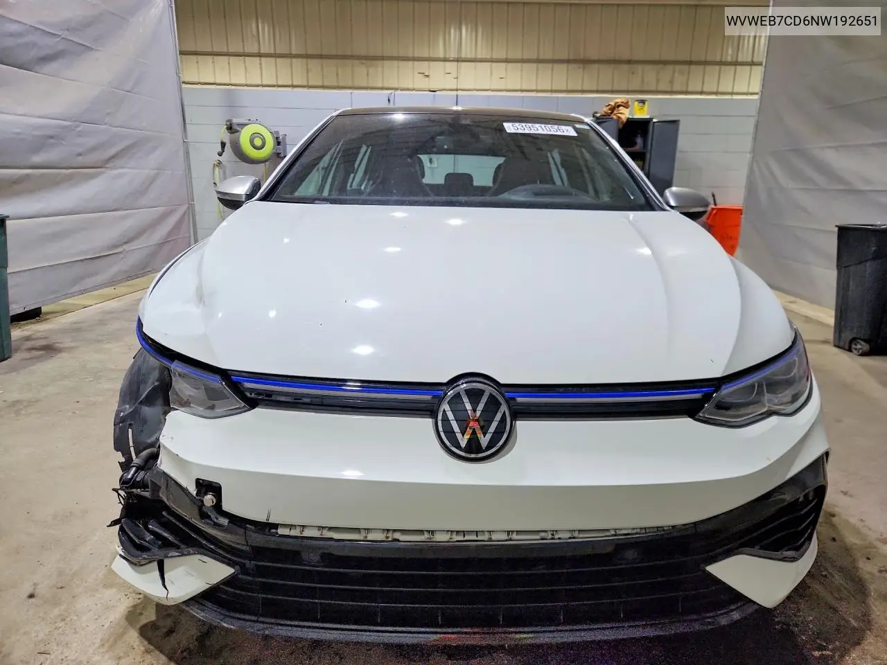 2022 Volkswagen Golf R VIN: WVWEB7CD6NW192651 Lot: 53951056