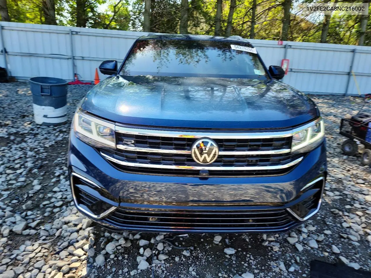 2022 Volkswagen Atlas Cross Sport Sel Premium R-Line VIN: 1V2FE2CA8NC216002 Lot: 54278266