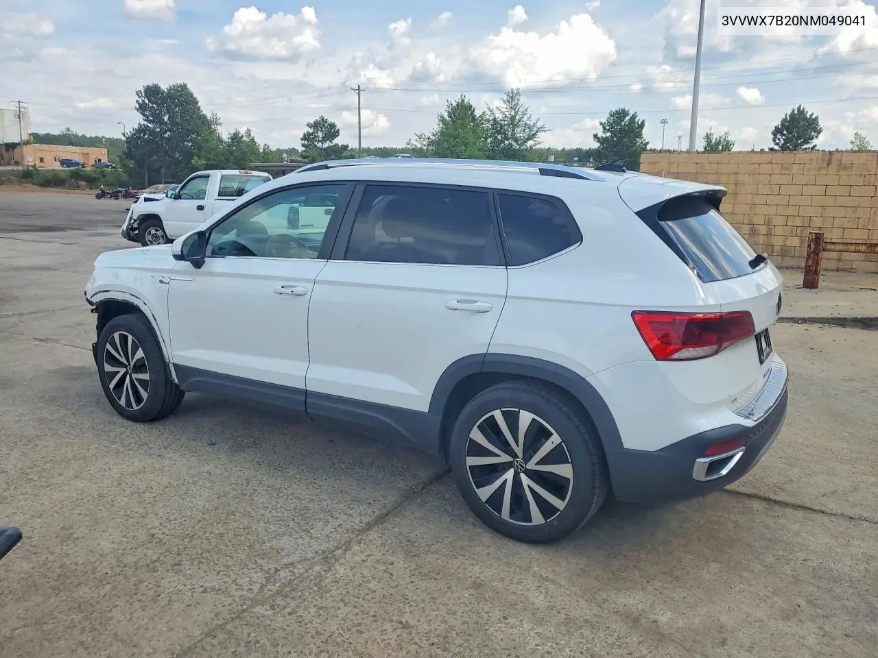 2022 Volkswagen Taos Se VIN: 3VVWX7B20NM049041 Lot: 55489266