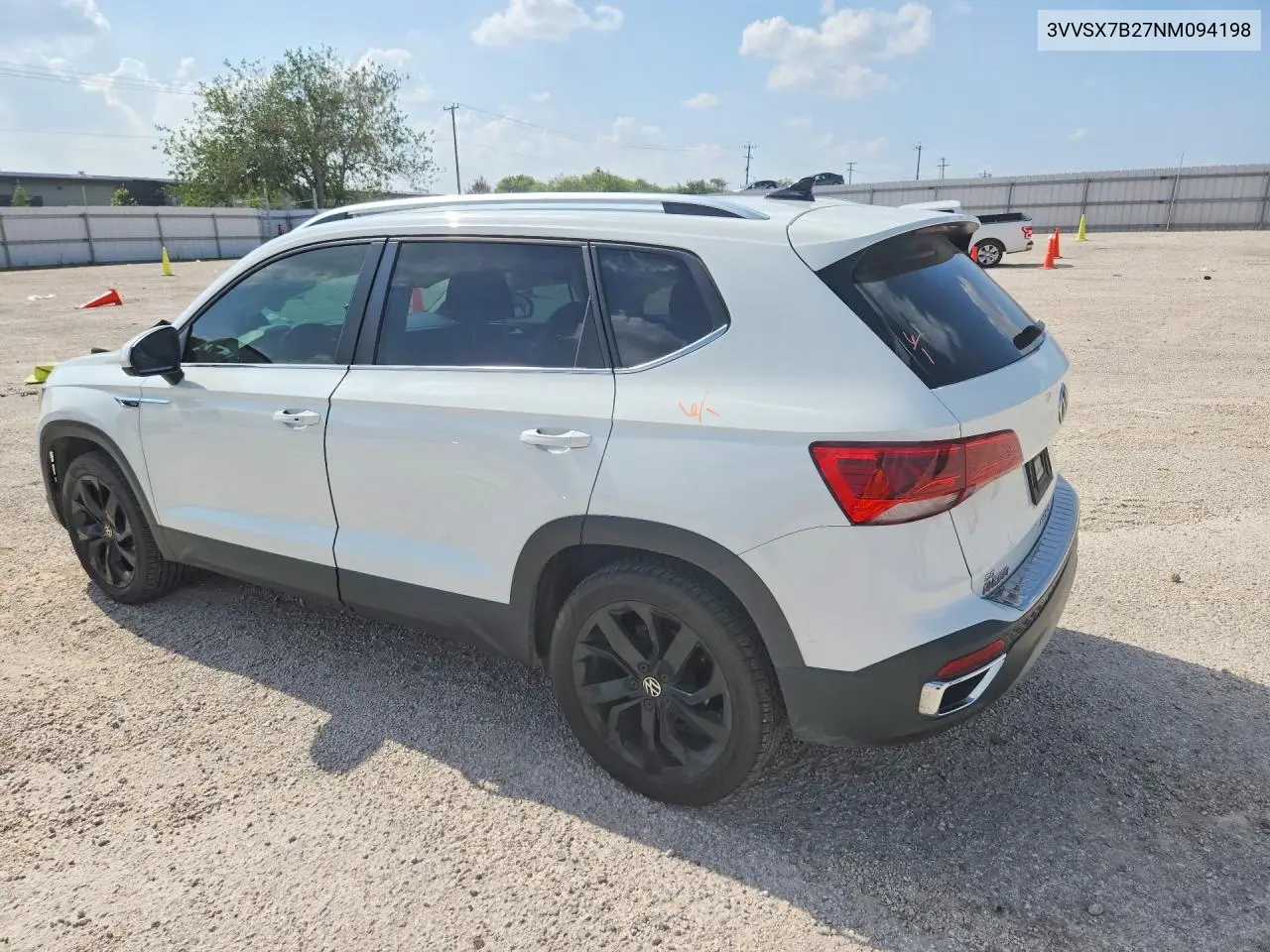 2022 Volkswagen Taos Se VIN: 3VVSX7B27NM094198 Lot: 56104636