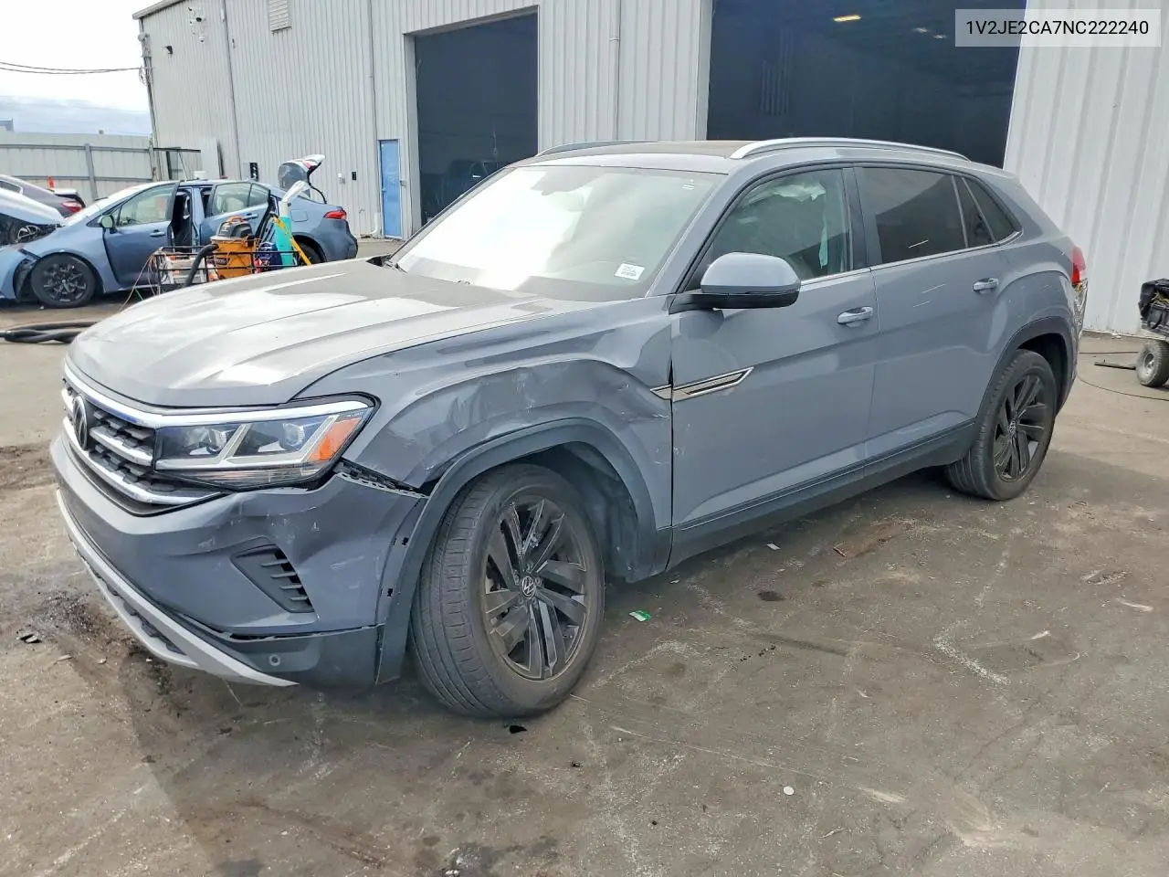 2022 Volkswagen Atlas Cross Sport Se VIN: 1V2JE2CA7NC222240 Lot: 56532156