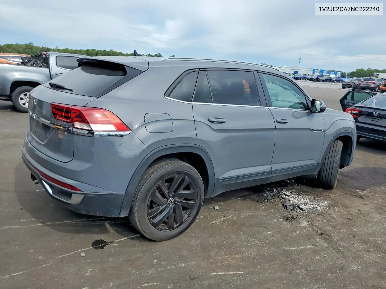2022 Volkswagen Atlas Cross Sport Se VIN: 1V2JE2CA7NC222240 Lot: 56532156