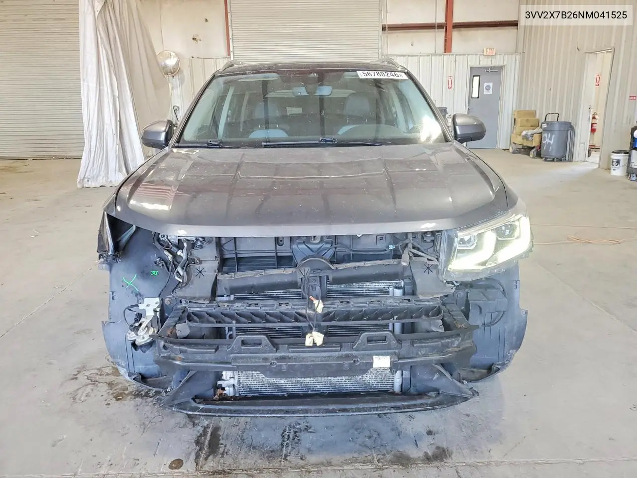 2022 Volkswagen Taos Sel VIN: 3VV2X7B26NM041525 Lot: 56788246