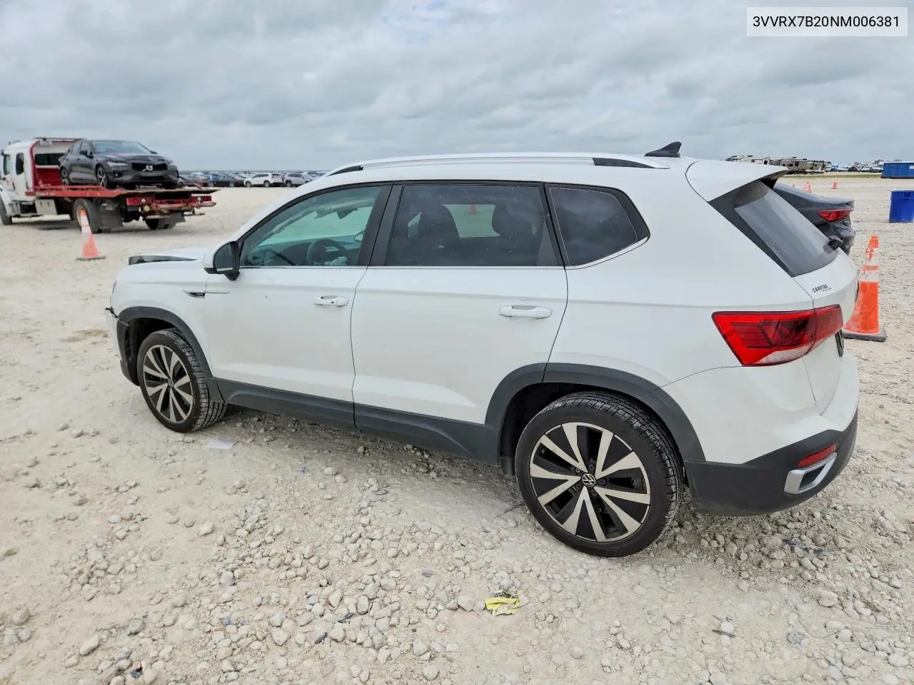 2022 Volkswagen Taos Se VIN: 3VVRX7B20NM006381 Lot: 56893296