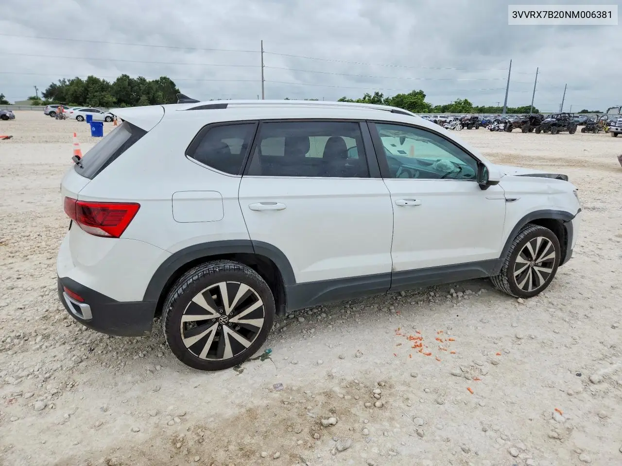 2022 Volkswagen Taos Se VIN: 3VVRX7B20NM006381 Lot: 56893296
