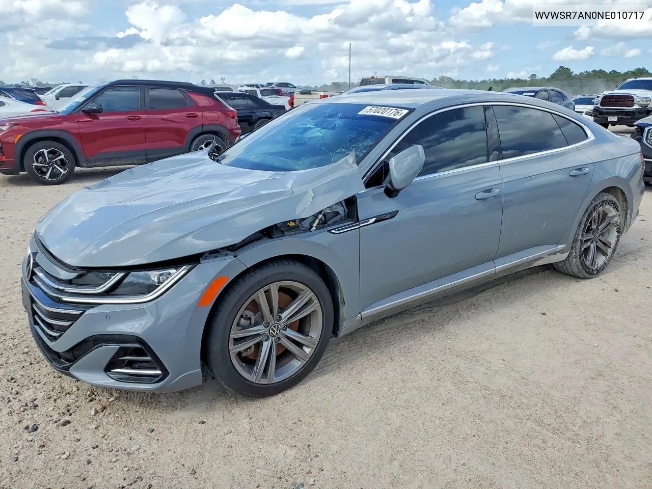 2022 Volkswagen Arteon Se R-Line VIN: WVWSR7AN0NE010717 Lot: 57020176