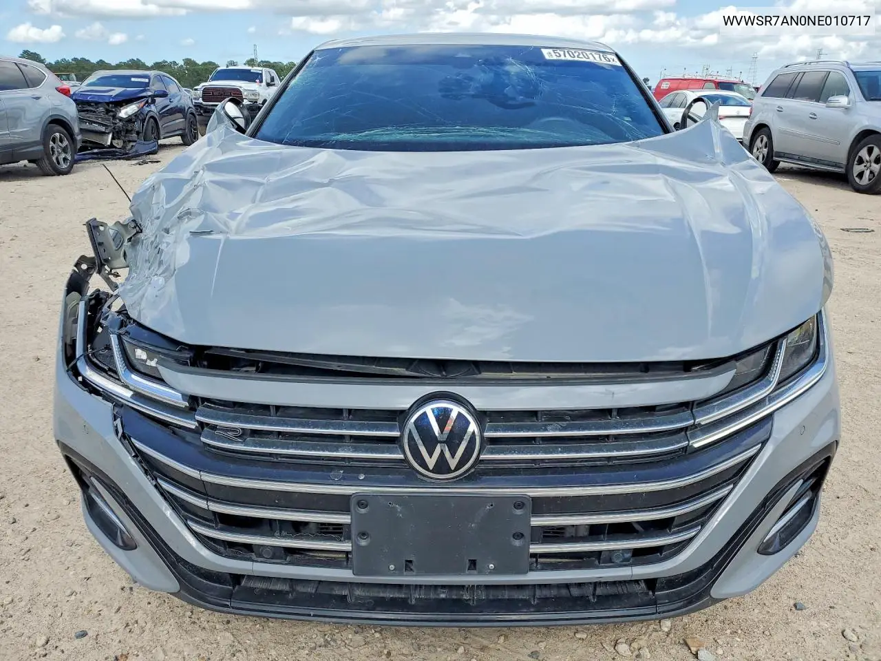 2022 Volkswagen Arteon Se R-Line VIN: WVWSR7AN0NE010717 Lot: 57020176